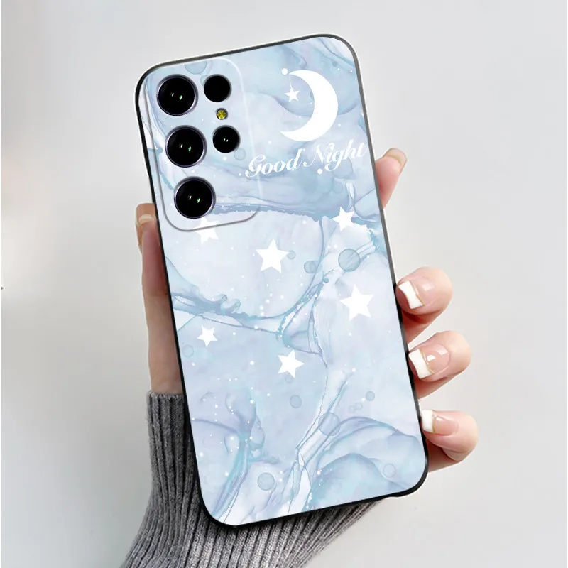 Aesthetic Cute Cat Cartoon Black Soft Silicone Shockproof Phone Case