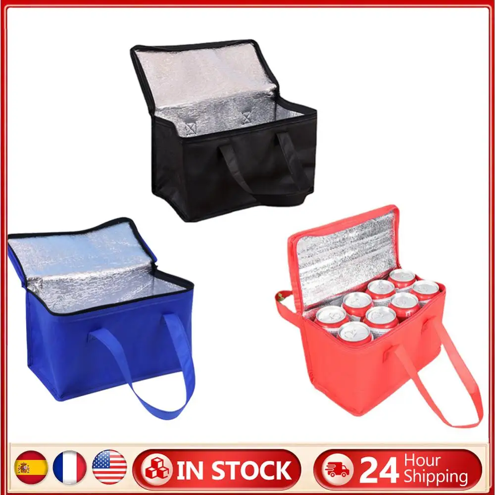 Insulated Picnic Bag Non Woven Fabric Outdoor Camping