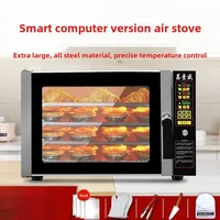 ZC commercial hot air circulation oven 4-layer large-capacity baking cake bread pizza electric oven 2