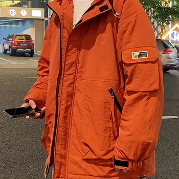 2023 New Winter Men's Parkas Thick Warm Jackets Multi-Pockets Casual Hooded Windbreaker Padding Thermal Coat Plus Size 8XL