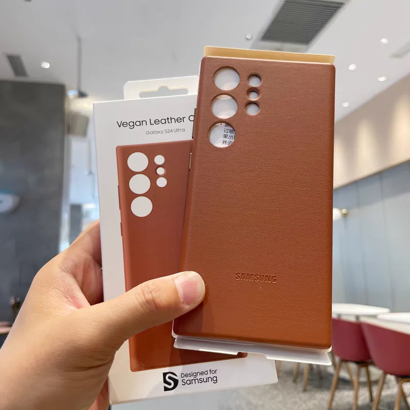 Elegant Luxury Leather Phone Case - Full Protective Back Cover Shell
