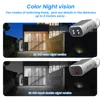 ANRAN 4MP Wifi Solar Battery Camera Kit Surveillance Security System Humanoid Detection Siren Alarm Outdoor Wireless Camera Set 5