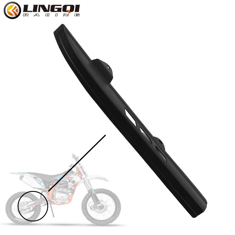 Lesque Pit Dirt Bike Chain Guard Cover Case Plastic Swingarm Protector Fender Per Kayo T4 Motocross Accessori Moto