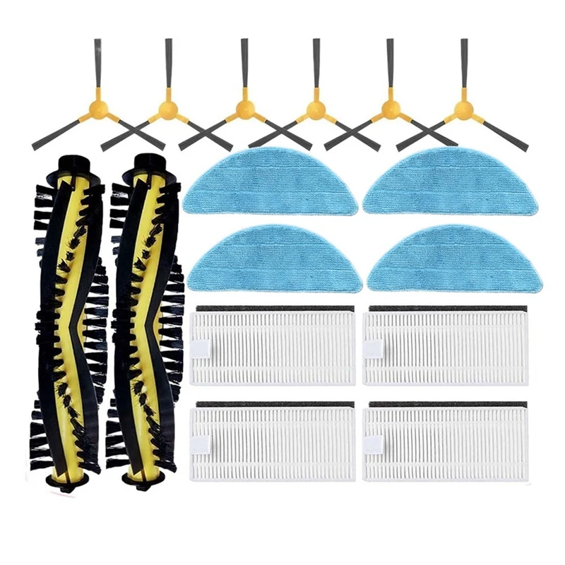 

Запчасти для робота-пылесоса Create IKOHS NETBOT S14/S15, сменные детали, основная боковая щетка, фильтр НЕРА