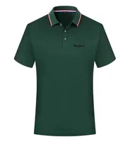 Pepe Jeans London Polo à manches courtes pour homme, col rayé, séchage rapide, vêtements de sport décontractés pour l'été, golf, course à pied, gym, T-S 6