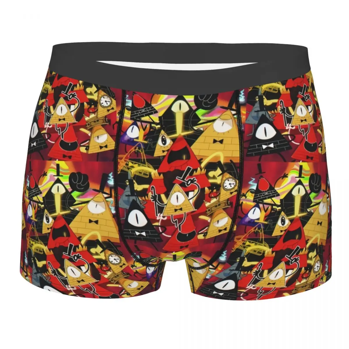 

Male Fashion Disney Anime Gravity Falls Underwear Boxer Briefs Breathable Shorts Panties Underpants