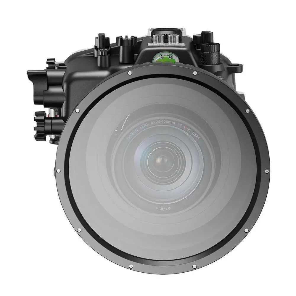Seafrogs 40M/130FT Underwater Camera Housing For Canon EOS R6 II with Flat Port