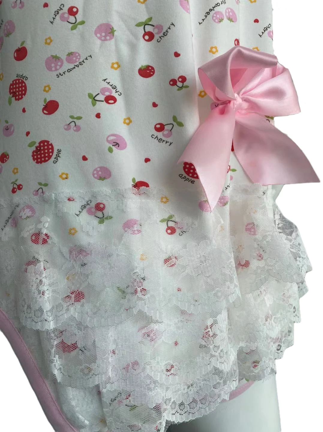 1 pcs * Adult Baby Diaper Lover Onesie Snap Crotch Romper Bodysuit ,ZPYD02-2