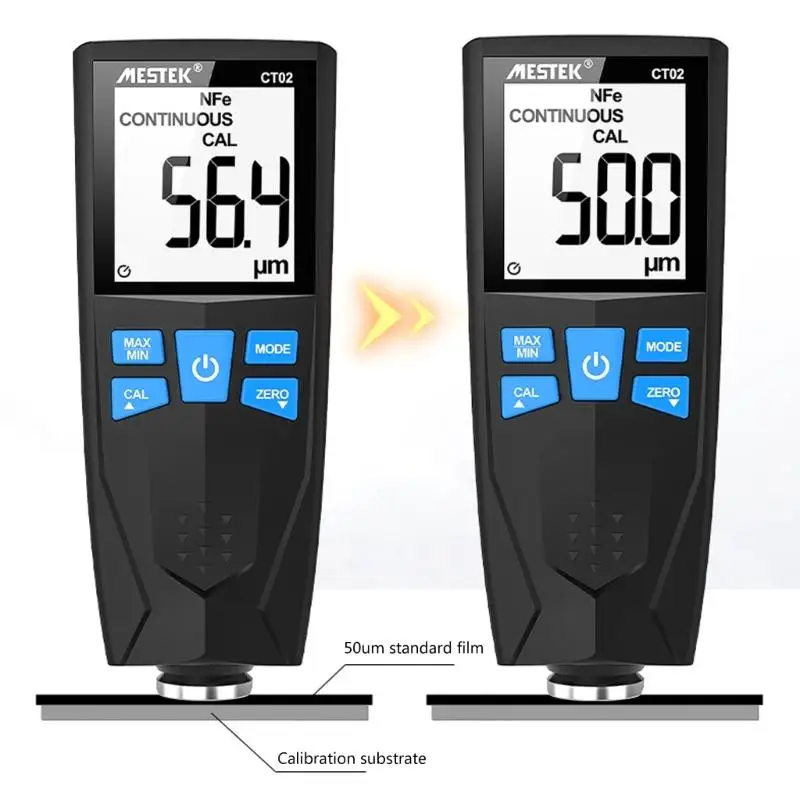 

Professional Tool Reliable Coating Thickness Gauges Paint Thickness Meter for Car Body Paint Thickness Measurement Q81C
