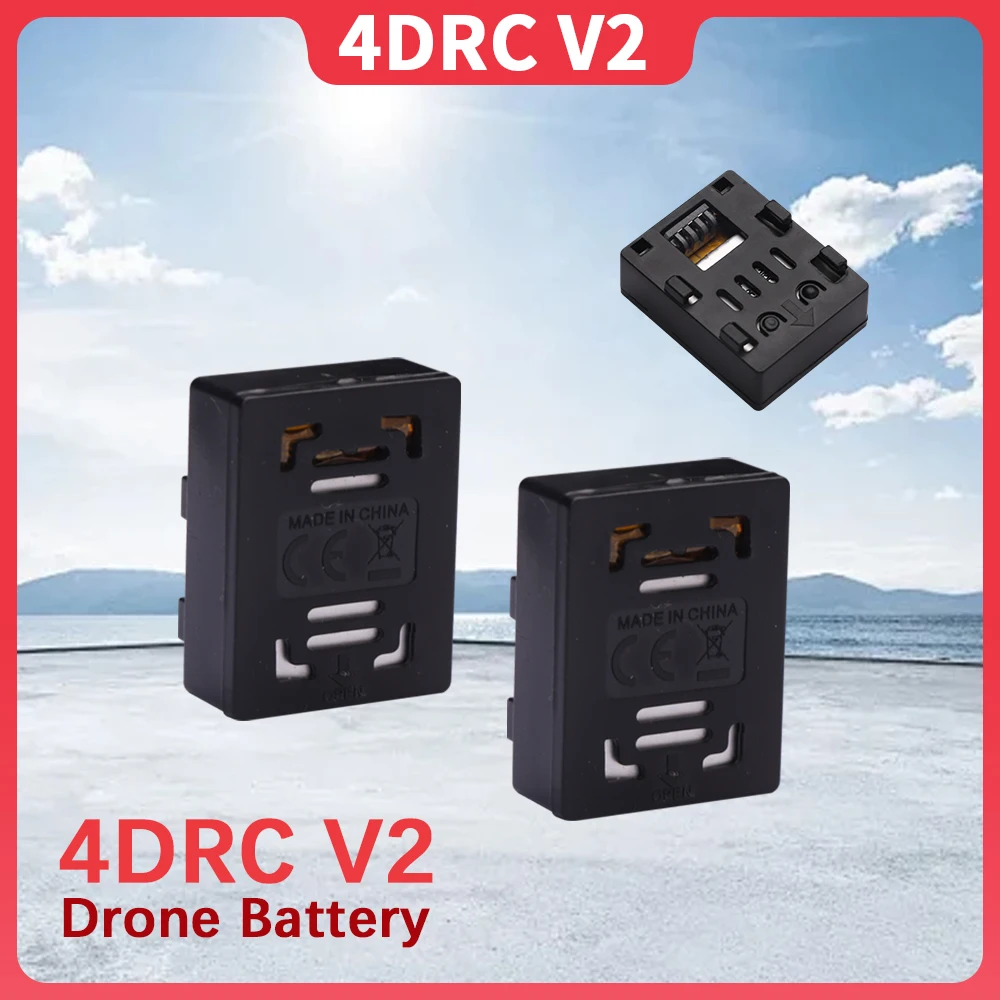 แบตเตอรี่ลิโพ 3.7V 800mAh สำหรับโดรน 4D-V2 RC