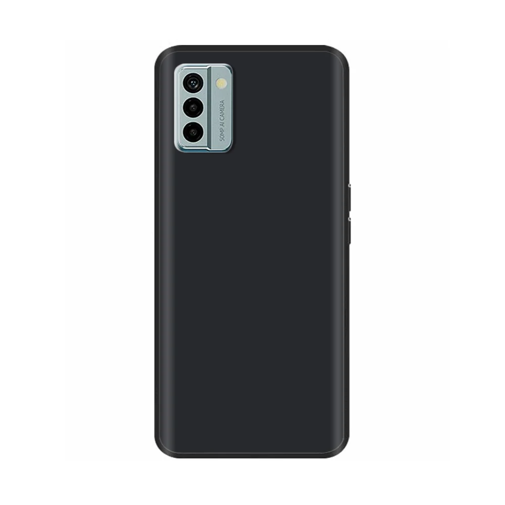 Nokia G22 Cool Silicone TPU Protective Shell - Painted Soft Back Cover with Black Bumper