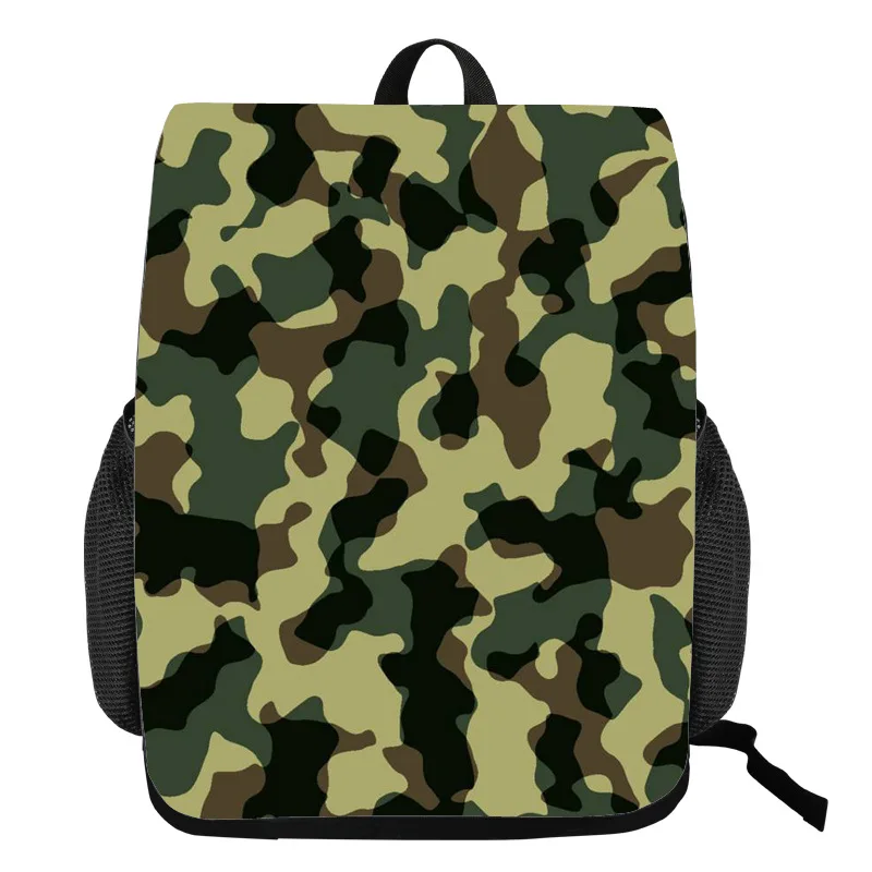 New Camouflage Style Student Schoolbag Creative Change Piece Bundle Bag Polyester Large Capacity Backpack Mochila Feminina Bags