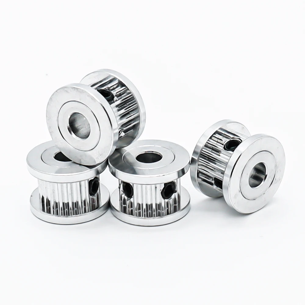 Timing Belt Pulley Timing Pulley 30Teeth 2GT Idler Tensioning Wheel Bore 4/5~12/12.7mm Synchronous Pulley Belt Width 6/10/30mm GT2 Timing Pulley 3D Printer Parts