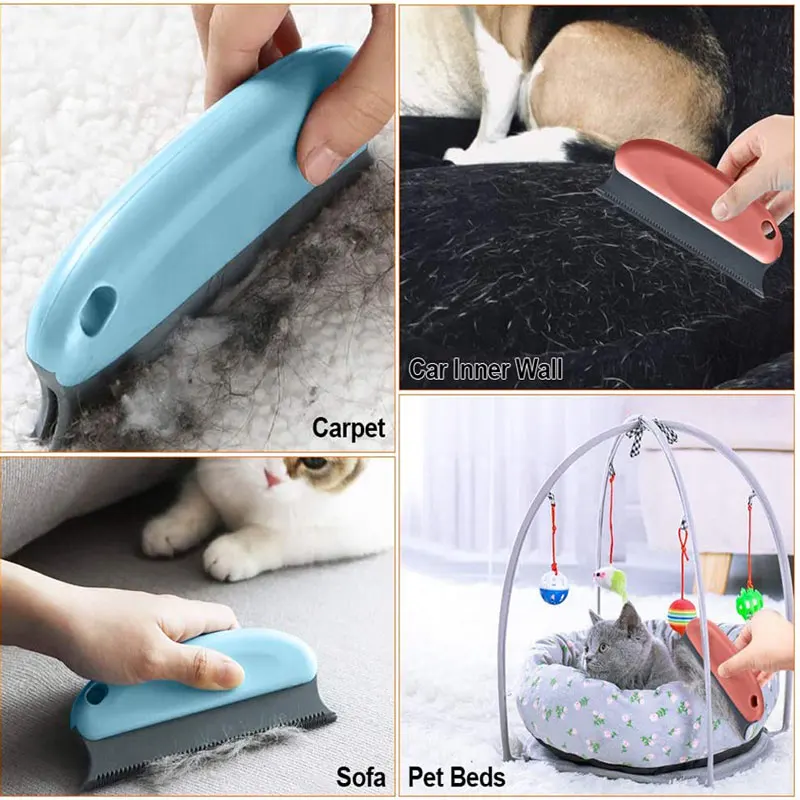 1Pc Hair Remover Brush Cleaning Brush Sofa Fuzz Fabric Dust Removal Pet Cat Dog Portable Multifunctional Household Fur Remover 3