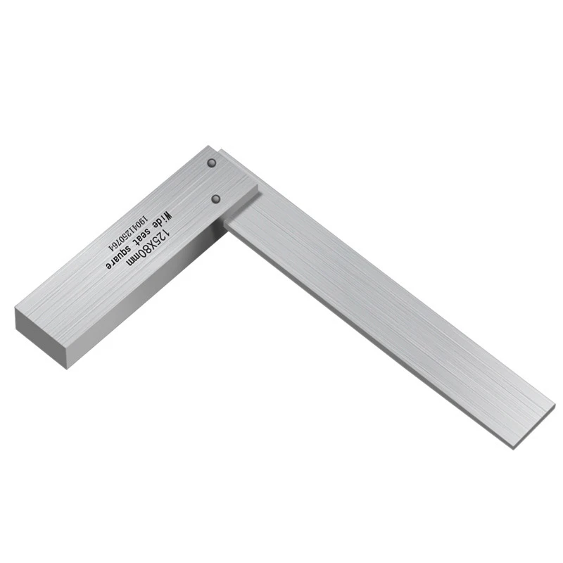 Carbon Steel Angle Ruler 90 Degree Right L-shaped Measuring Tool