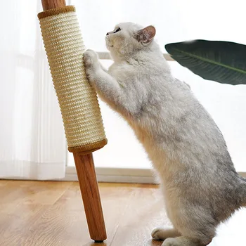 Cat Scratcher Sisal Mat Cat Scratching Post Cats Scratch for Sharpen Nails Scraper Cats Tree Tower Cat Toys Furniture Protector 4