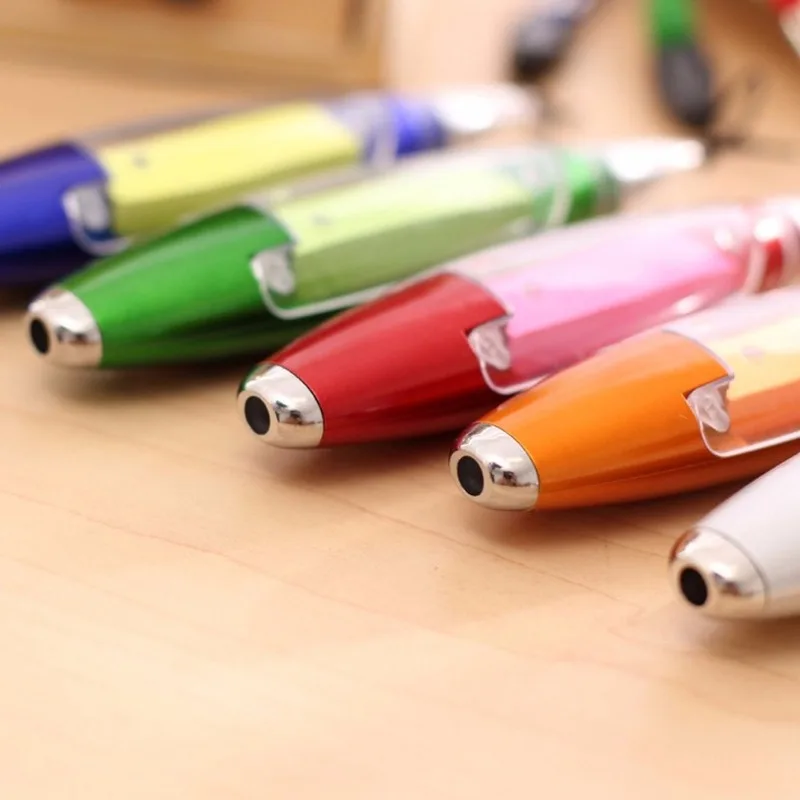 Creative Multifunctional Ballpoint Pen Lanyard Note Paper Lamp Ballpen Student Stationery Office Supplies