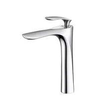 ก๊อกน้ำอ่างล้างหน้าแบบติดตั้งบนเคาน์เตอร์ รุ่น Golden Maple Leaf สำหรับน้ำร้อนและน้ำเย็น ใช้ในครัวเรือน แบบรูเดียว 6