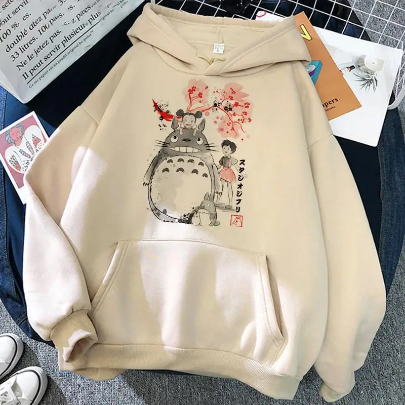 

Japanese anime Qianyu Qianxun pattern hoodie Men's women's autumn and winter fashion hoodie Anime cat hoodie Men's sportswear