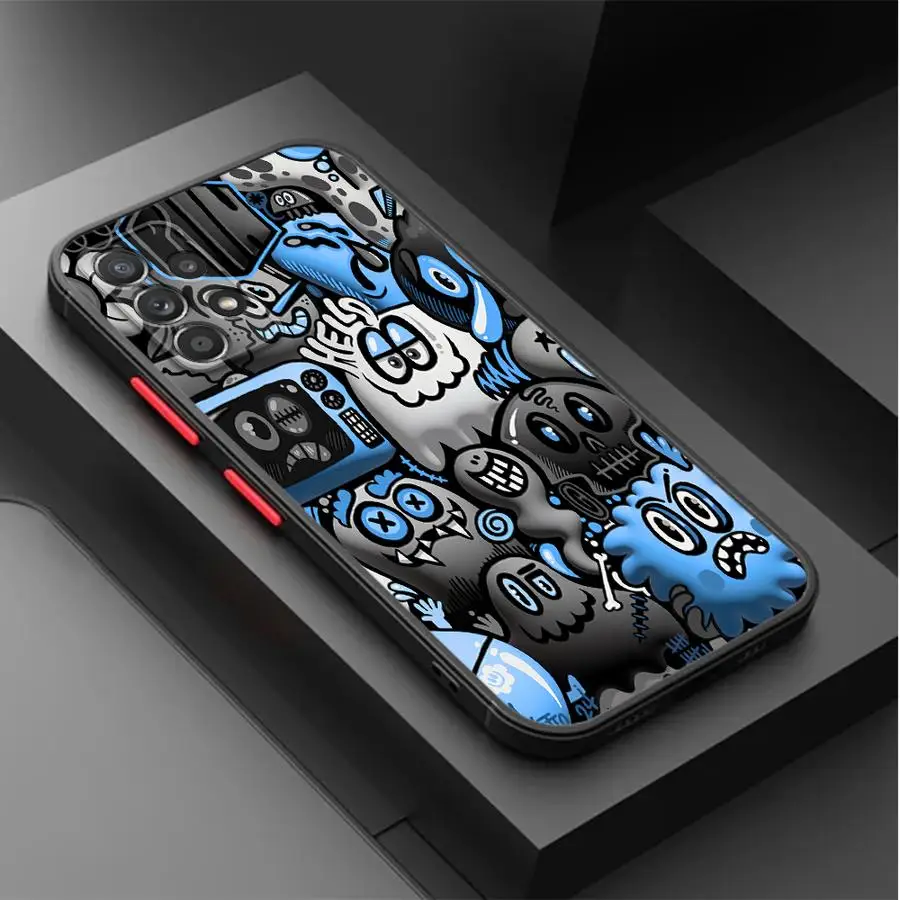 Graffiti Black Phone Case Cover
