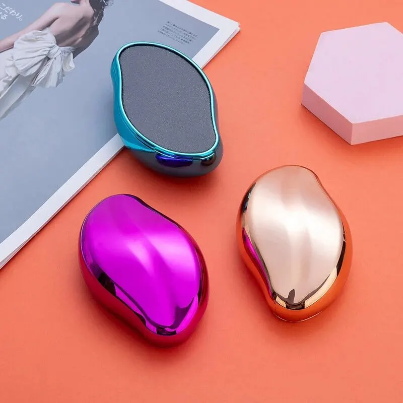 Description Picture 5 of item1 Pack Hands and Feet Portable Sanding Stone Callus Remover Foot Care Tool Exfoliating Artifact Glass Foot File Pedicure Tool