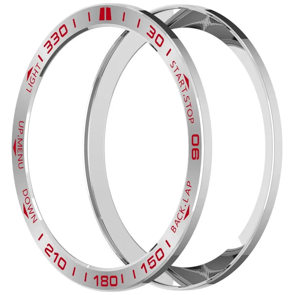 Stainless Steel Decorative Bezel Ring - Anti-Scratch Metal Frame Replacement Case