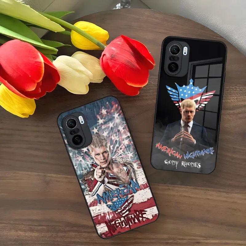 Custodia Per Telefono Di Lusso Cody Rhodes Per Xiaomi 12 13 X Redmi Note 11 10 S Lite T Pro Poco M4 X3 Glass