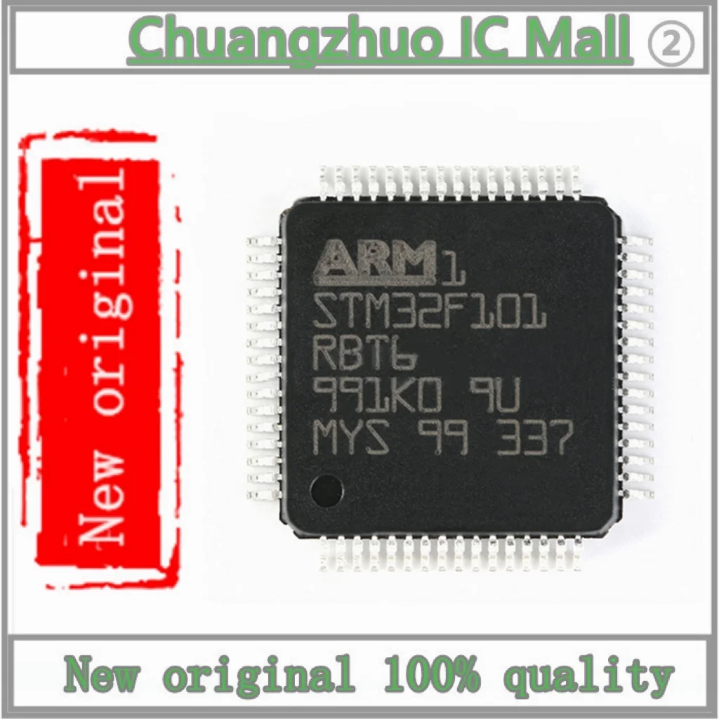 

Микросхема STM32F101RBT6 IC 32 бит 128 Кб FLASH 64LQFP IC, 1 шт./партия, новый оригинальный