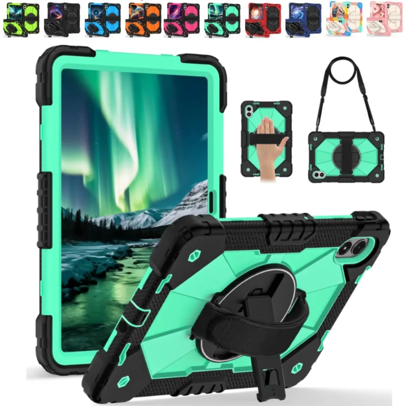 Enhanced Protective Tablet Case with Shoulder Strap, Heavy Duty Design