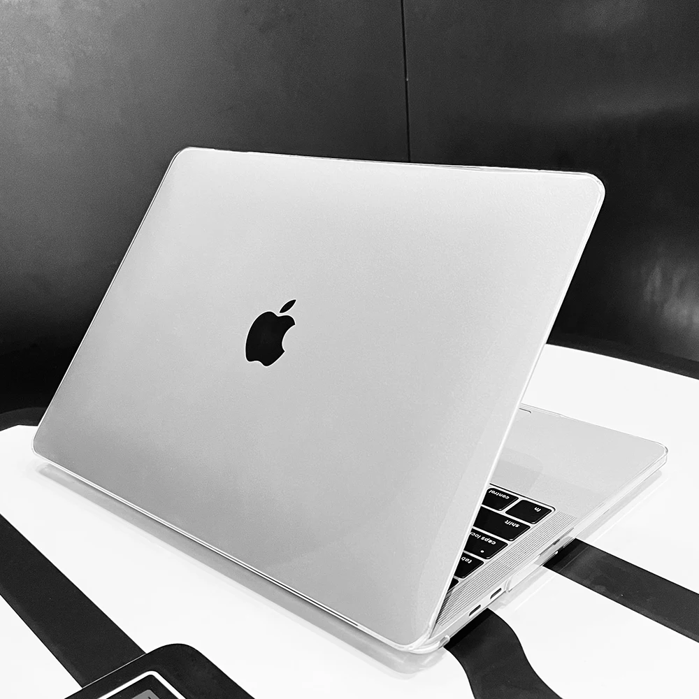 Capa de Laptop Preta Fosca para Macbook Novo Chip m1 m2 m3 ar Pro13 14 153 16 Libras A2941a2681 2023 2023 - Imagem 3