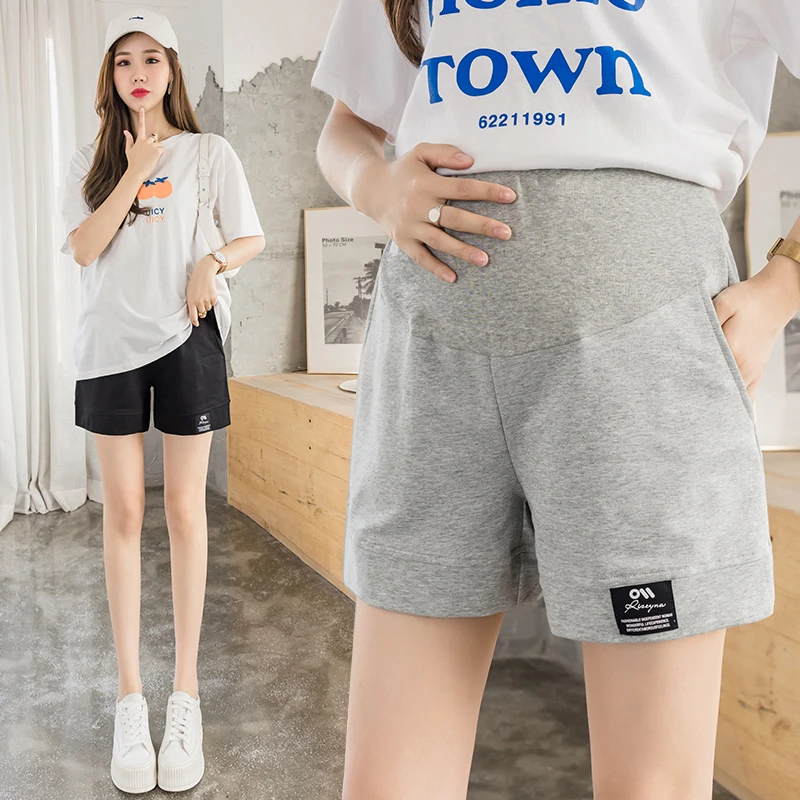 maternity clothing stores near me F16161# Maternity Trousers Pants Women Loose Wide Leg Stylish Outerwear Summer Casual Maternity Shorts Sport Maternity Pants Maternity Clothing classic