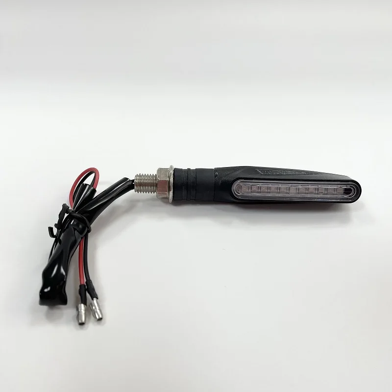 2PCS Motorcycle Turn Signal Lights Universal LED Motorcycle Turn Signal Light 12v IP68 Waterproof Amber Flasher Indicator Blinker Rear Lights Lamp Accessories