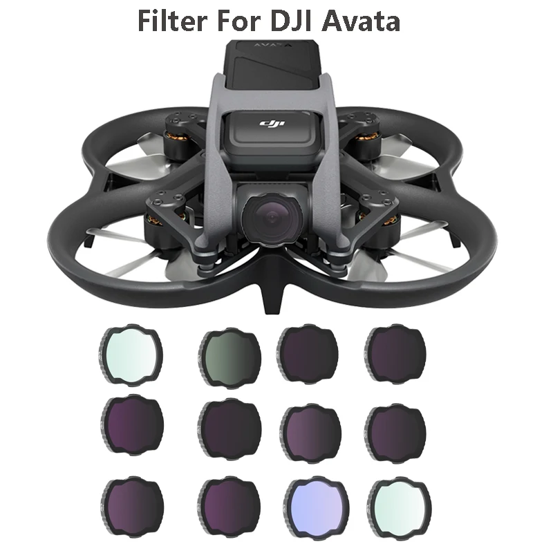 Drone Filter Kit for DJI Avata CPL NDPL Polarizer Light Star Lens Filter ND8 16 32 64 camera Filters Set For DJI Avata accessory
