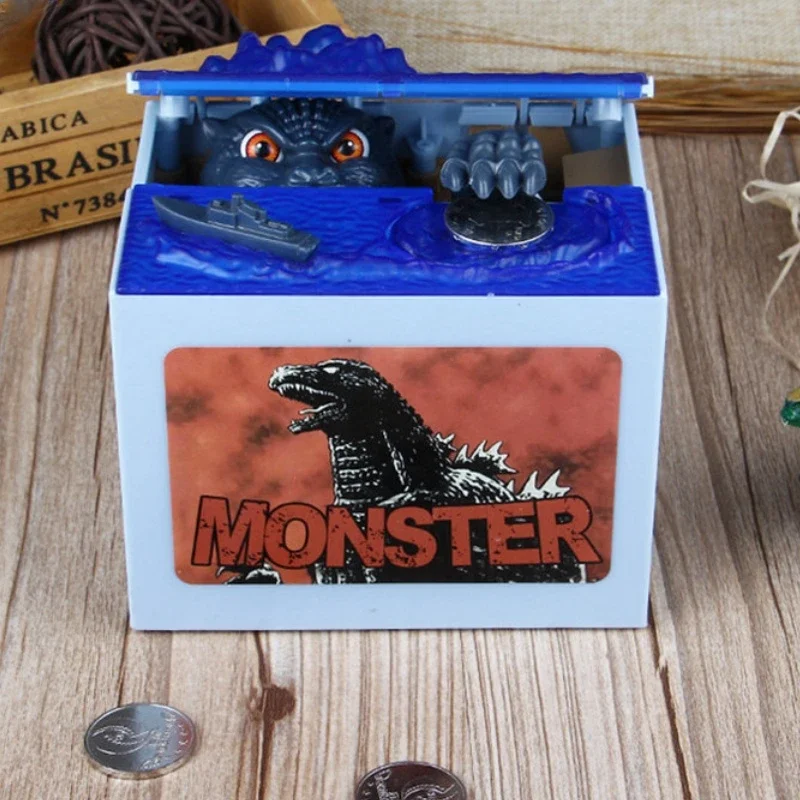 2024 New Bandai Godzilla Big Piggy Bank Salvadanaio Per Bambini Salvadanaio Salvadanaio Salvadanaio Per Adulti Salvadanaio Salvadanaio Casa