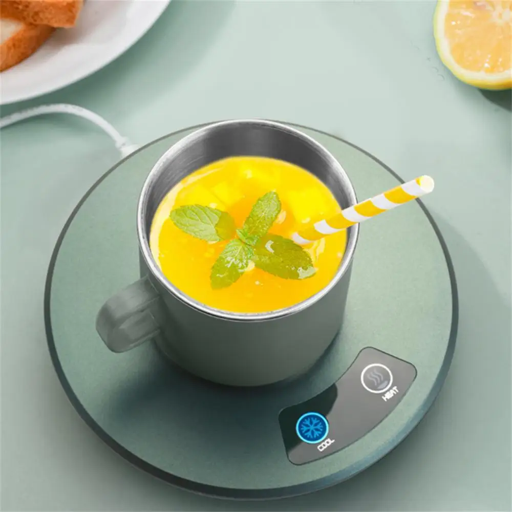 Fast Cooling Cup Low Power Consumption Long Endurance Abs Box Kitchen Accessories Smart Cooling Heating Cups Usb Power Supply