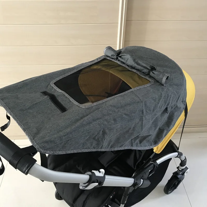 Accesorios universales para cochecito de bebé, parasol de protección UV, cubierta de dosel para cochecito de bebé, visera solar para asiento de coche