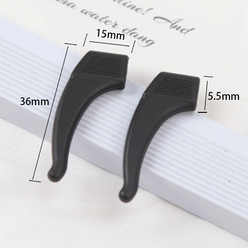 5 Pairs Comfortable Silicone Anti-slip Ear Hook for Glasses Elastic Grip Temple Tip Stoppers Eyeglasses Eyewear Retainer Holders