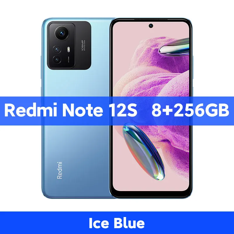 SMARTPHONE XIAOMI REDMI NOTE 12S 6,43'' NFC FHD+ 8GB/256GB DUAL BLUE