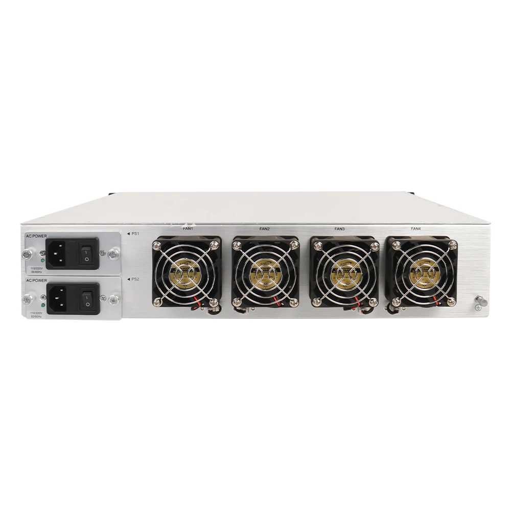 1550nm 2*CATV Inputs 32 Ports CATV EDFA 23dBm Optical Fiber Amplifier with WDM