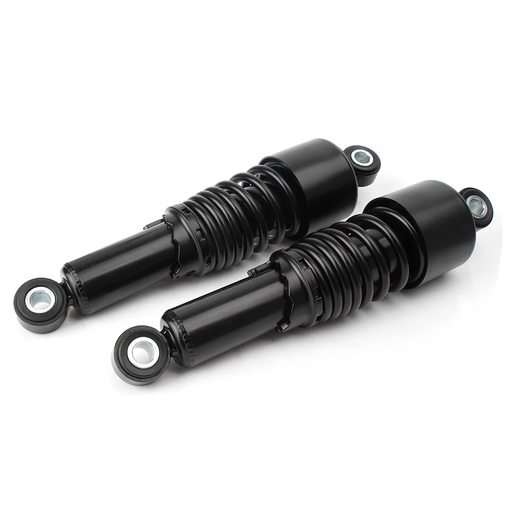 

1Pair 279mm Motorcycle Black Rear Shock Absorber Suspension Cushion Damper For Harley Davidson