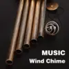 Wind Chimes Outdoor Glowing Moon Sun Stars Solar Glowing Wind Chim Metal Tubes Wind Bells for Home Decor Waterproof Chimes Gift 5