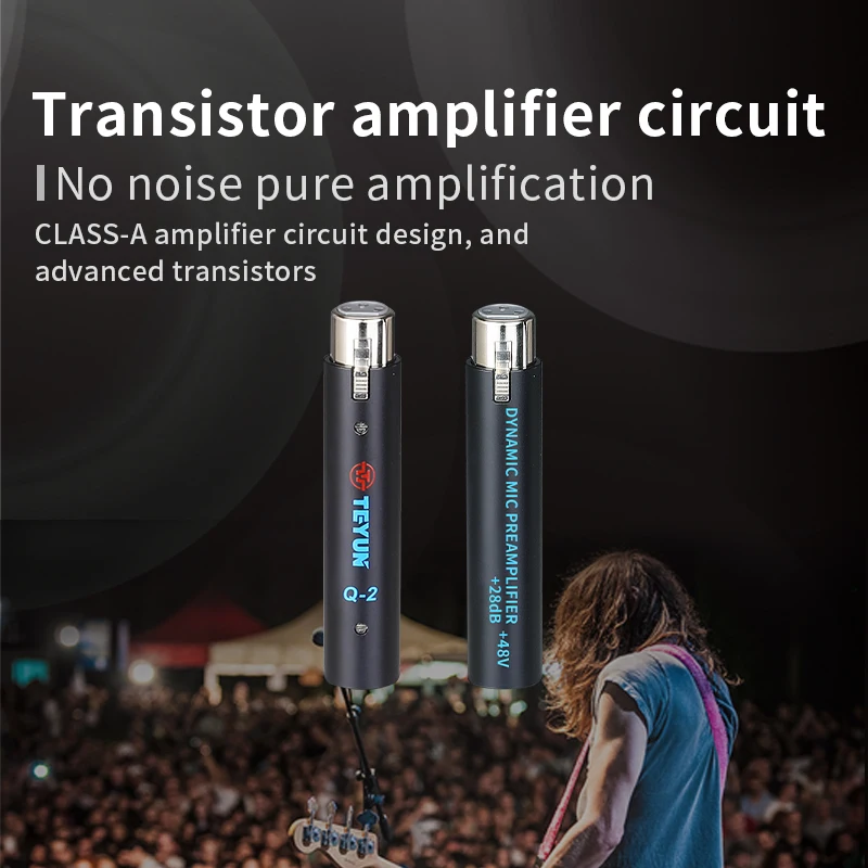 Professional Dynamic Microphone Preamplifier for Studio