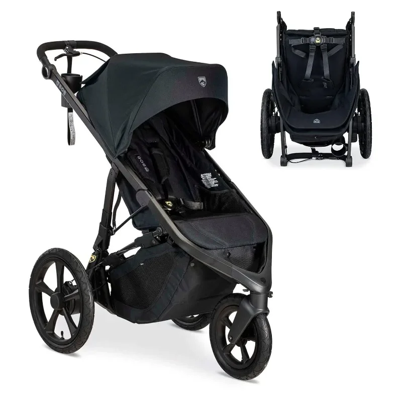 Wayfinder Jogging Stroller with Independent Dual Suspension 2