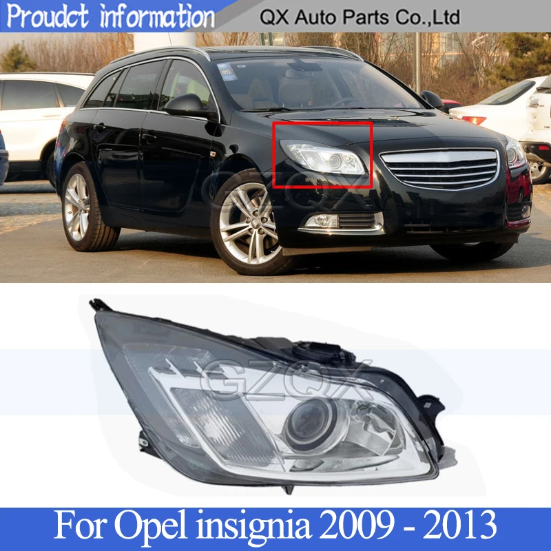 

CAPQX 10PIN ксенон бампер передний головной светильник для Opel insignia 2009 2010 2011 2012 2013 фара головного света