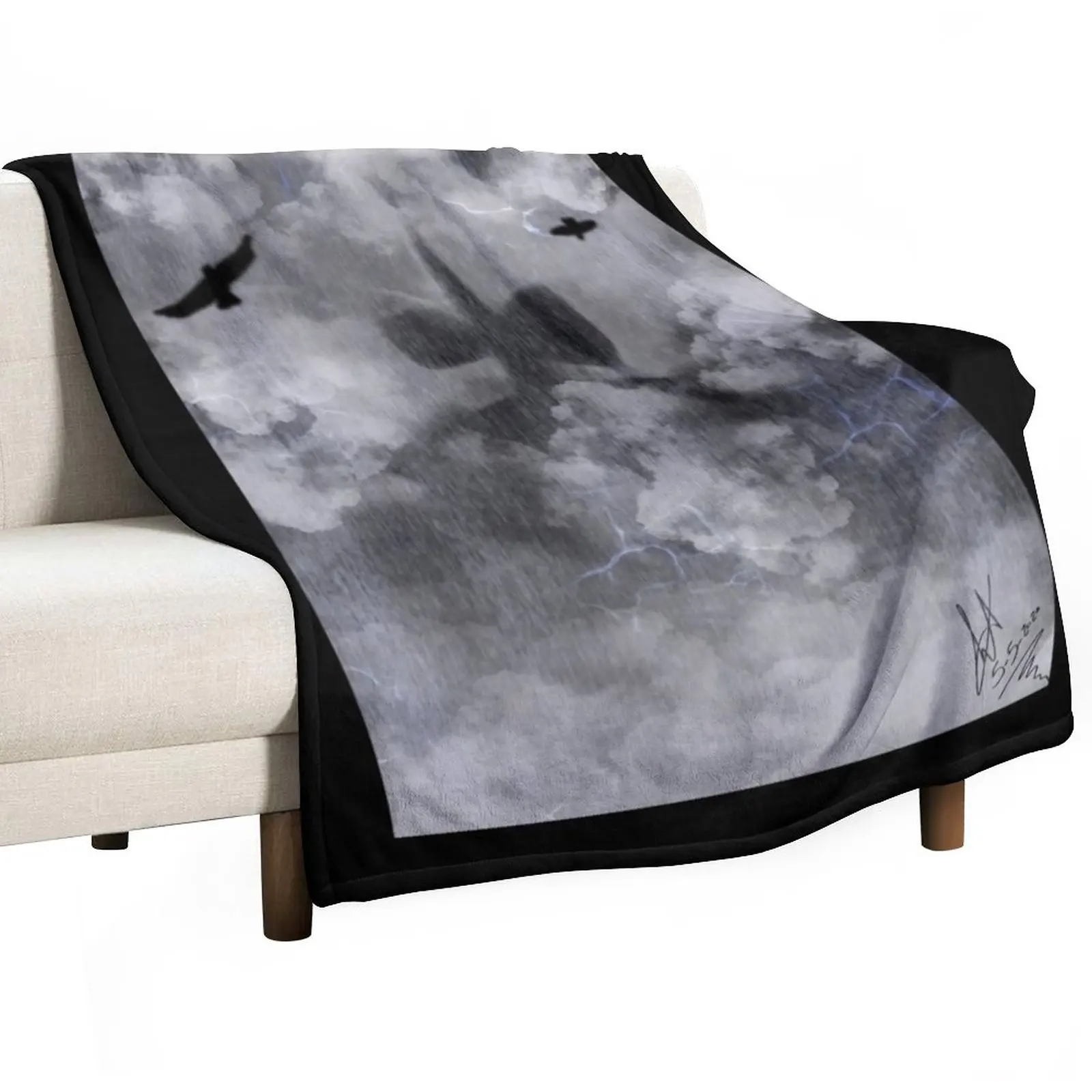 

Siren head Throw Blanket blankets and throws Luxury St Fluffy Shaggy Blankets