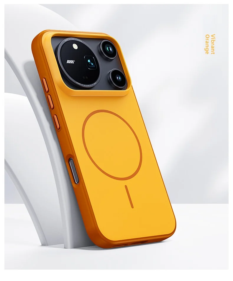 Premium Protective Back Cover: Hard Silicone Skin with Magnetic Wireless Charging for Huawei Honor Magic 9 Pro Max
