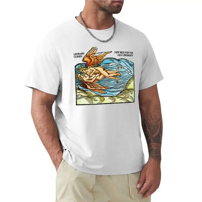 

NEW SKIN FOR THE OLD CEREMONY T-Shirt korean fashion summer clothes t shirt man oversized t shirts for men