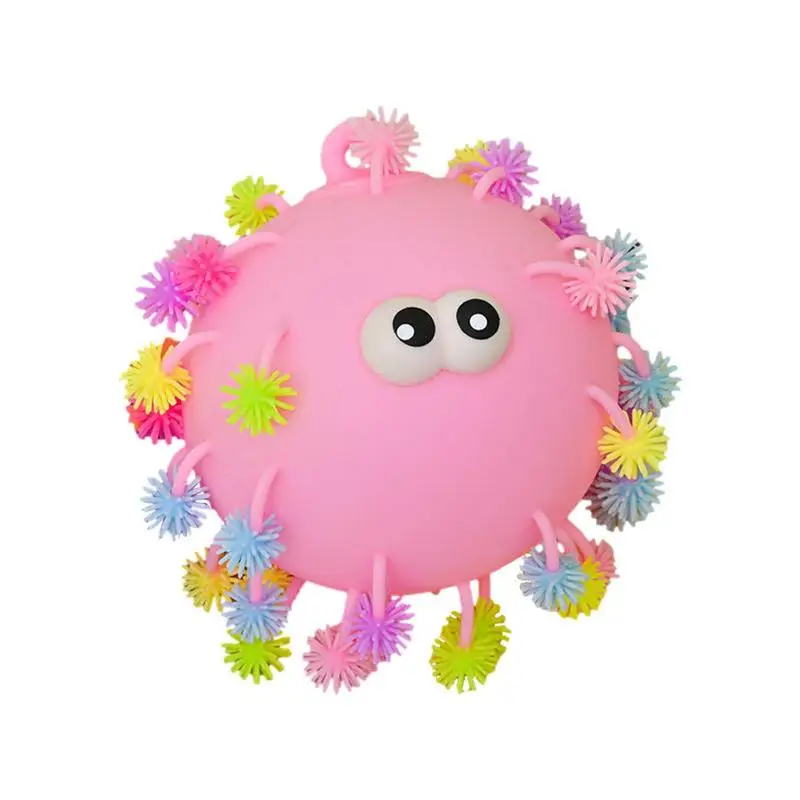

Led Puffer Ball Large Outdoor Handheld Release Ball Creative Cool Ball Toy Safe Multifunctional Luminous Toy Ball For Children