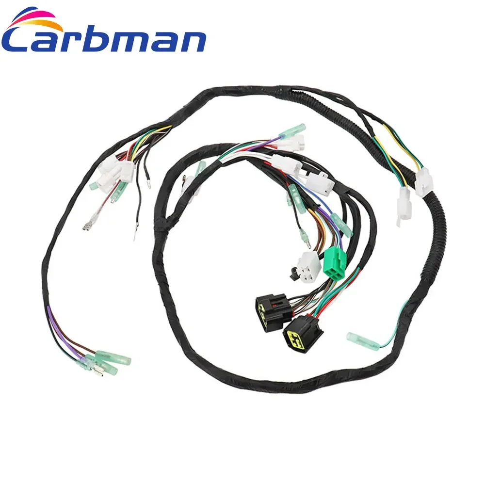 Carbman Wire Harness Assy Fit Fit Per Yamaha Warrior 350 Yfm350X 1997 1998 1999 2000 2001