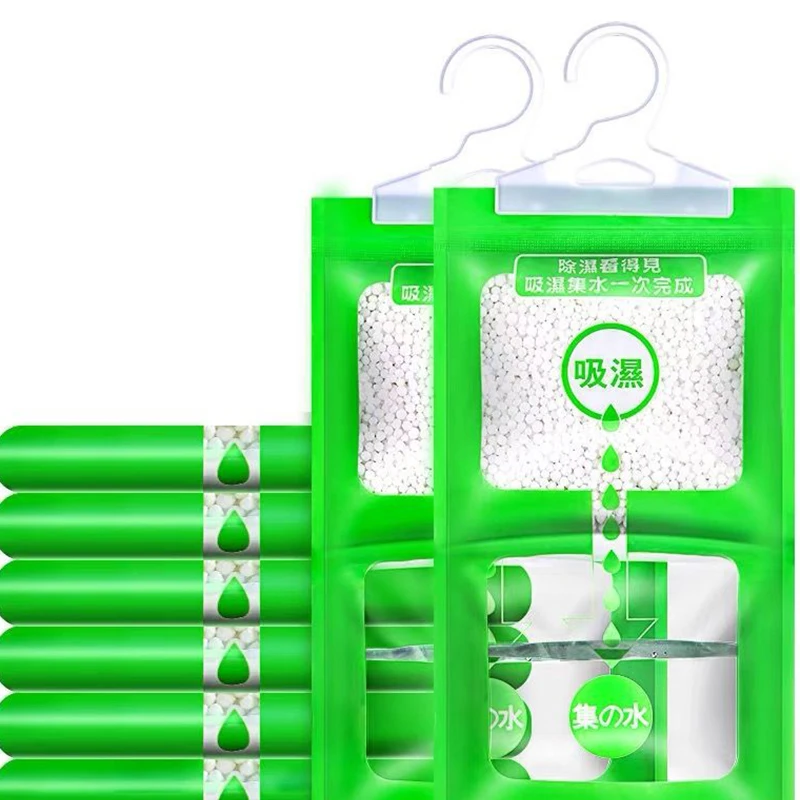 Drying Agent Hygroscopic Anti-Mold Desiccant Bags Anti-humed Hanging Wardrobe Moisture Bag Closet Cabinets Dehumidifier Humidity